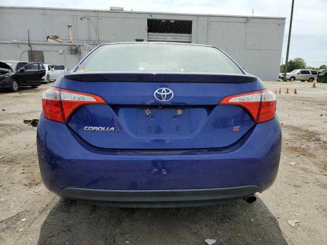  TOYOTA COROLLA 2014 Granatowy