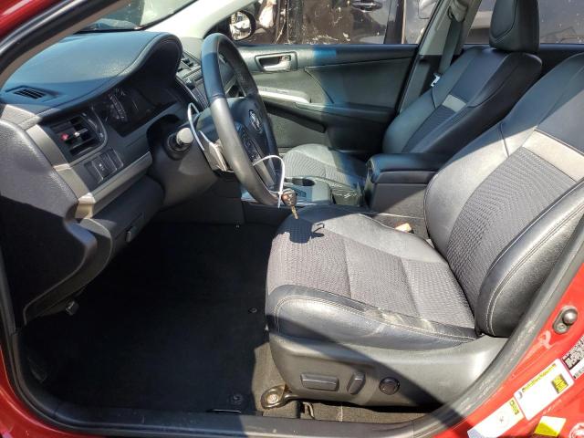 TOYOTA CAMRY 2013 Red