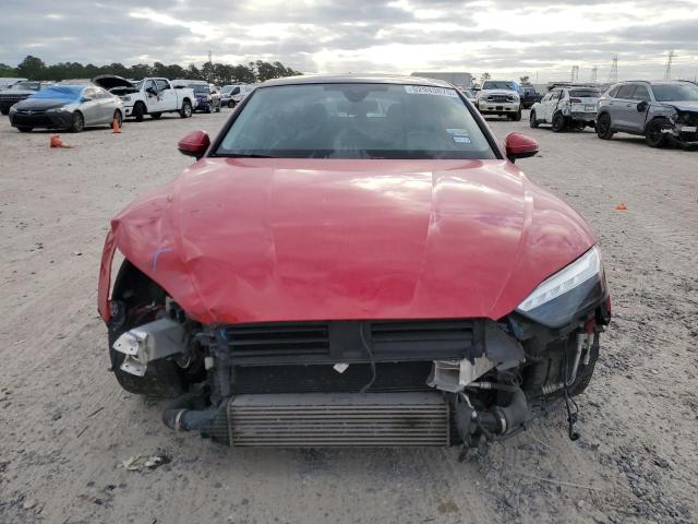 AUDI A5 2021 Czerwony
