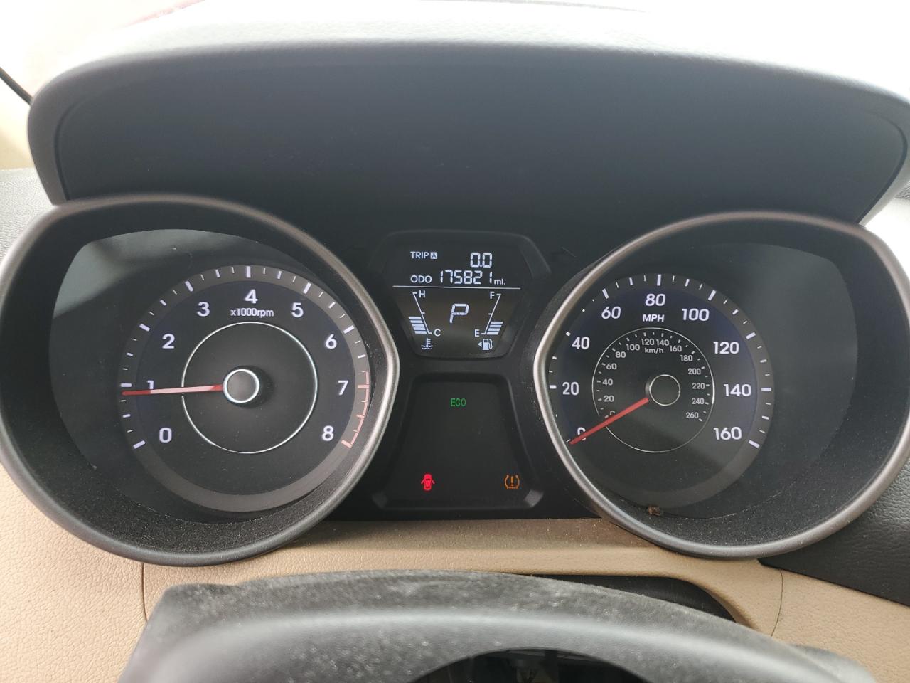 2013 Hyundai Elantra Gls VIN: 5NPDH4AE7DH385528 Lot: 54594795