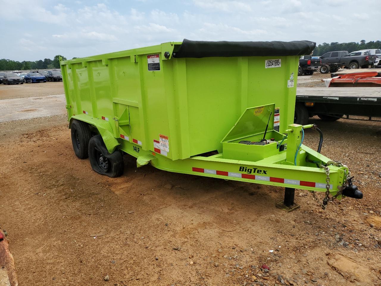 2024 Big Tex Dump Trailer იყიდება Longview-ში, TX - Side