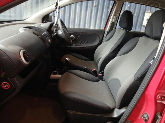 2012 NISSAN NOTE VISIA