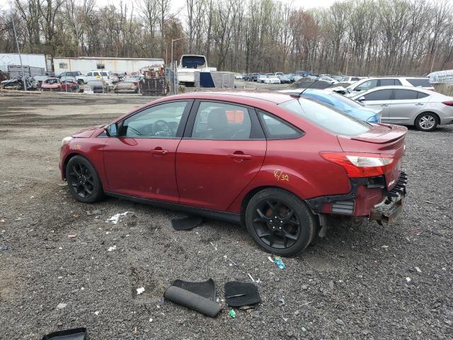  FORD FOCUS 2014 Czerwony