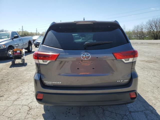  TOYOTA HIGHLANDER 2018 Gray