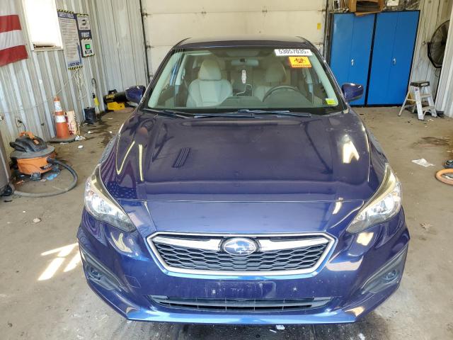  SUBARU IMPREZA 2017 Синий