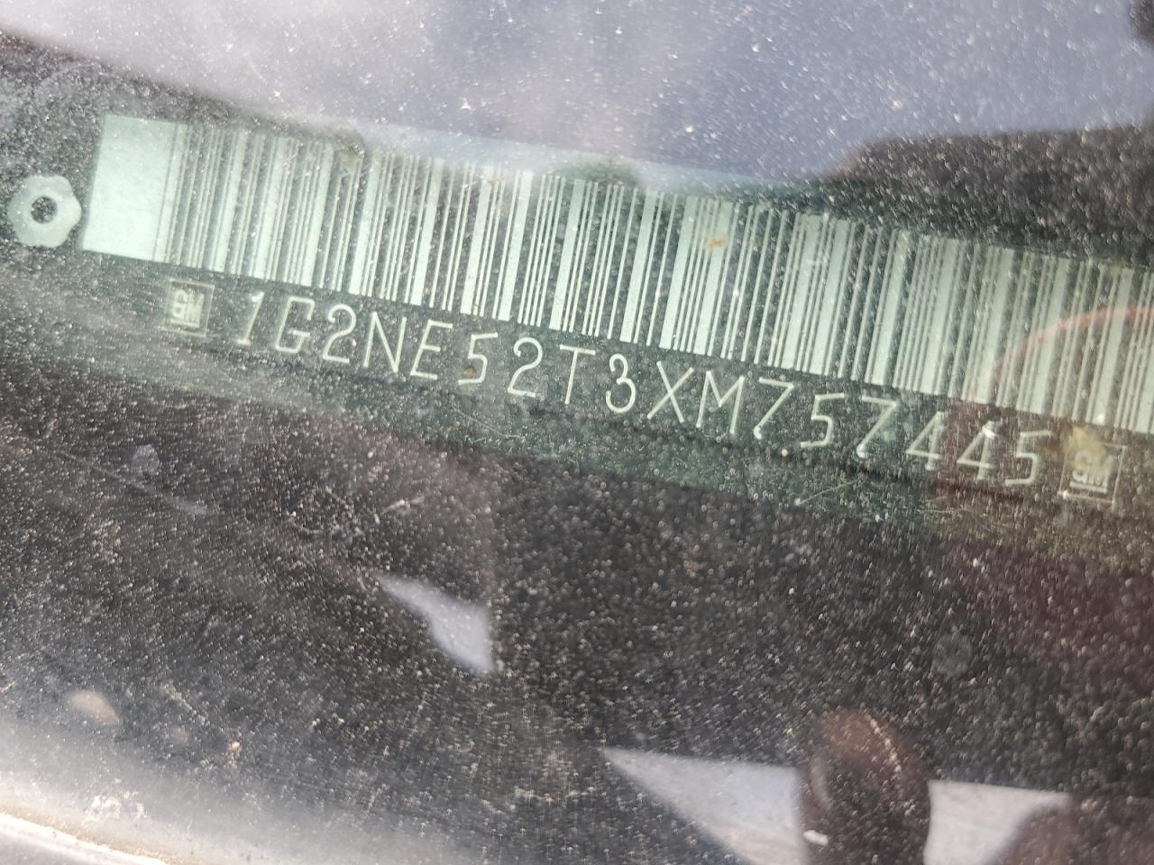 1999 Pontiac Grand Am Se VIN: 1G2NE52T3XM757445 Lot: 52870395