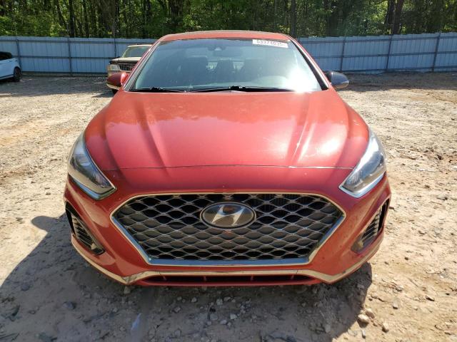  HYUNDAI SONATA 2018 Czerwony
