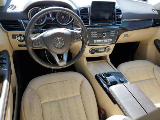  MERCEDES-BENZ GLS-CLASS 2017 Granatowy