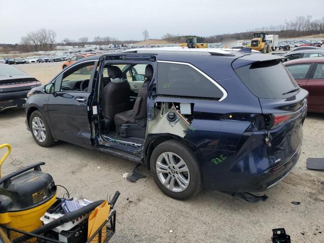  TOYOTA SIENNA 2024 Синій