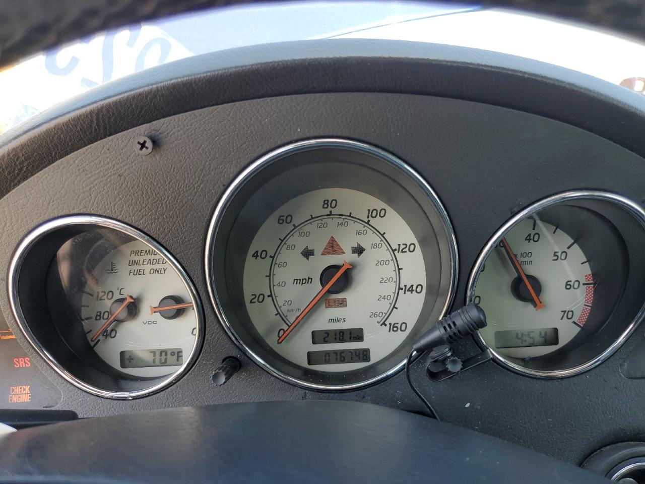 1998 Mercedes-Benz Slk 230 Kompressor VIN: WDBKK47F7WF067901 Lot: 55122585
