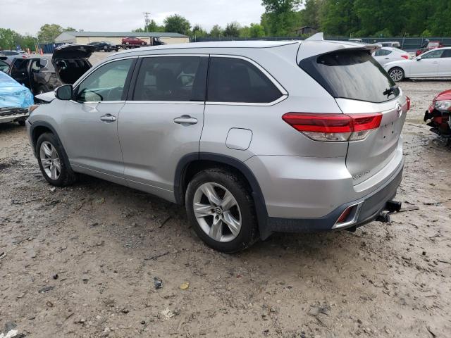  TOYOTA HIGHLANDER 2017 Silver