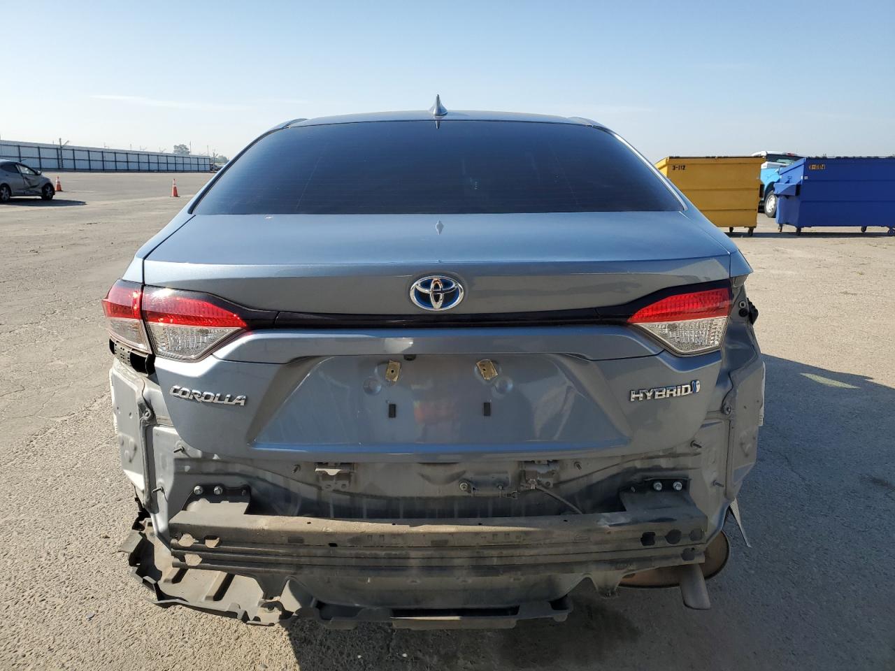 2021 Toyota Corolla Le VIN: JTDEAMDE6MJ026053 Lot: 55127535