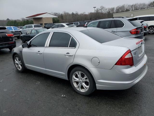 Sedans FORD FUSION 2012 Srebrny