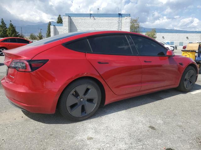  TESLA MODEL 3 2022 Червоний