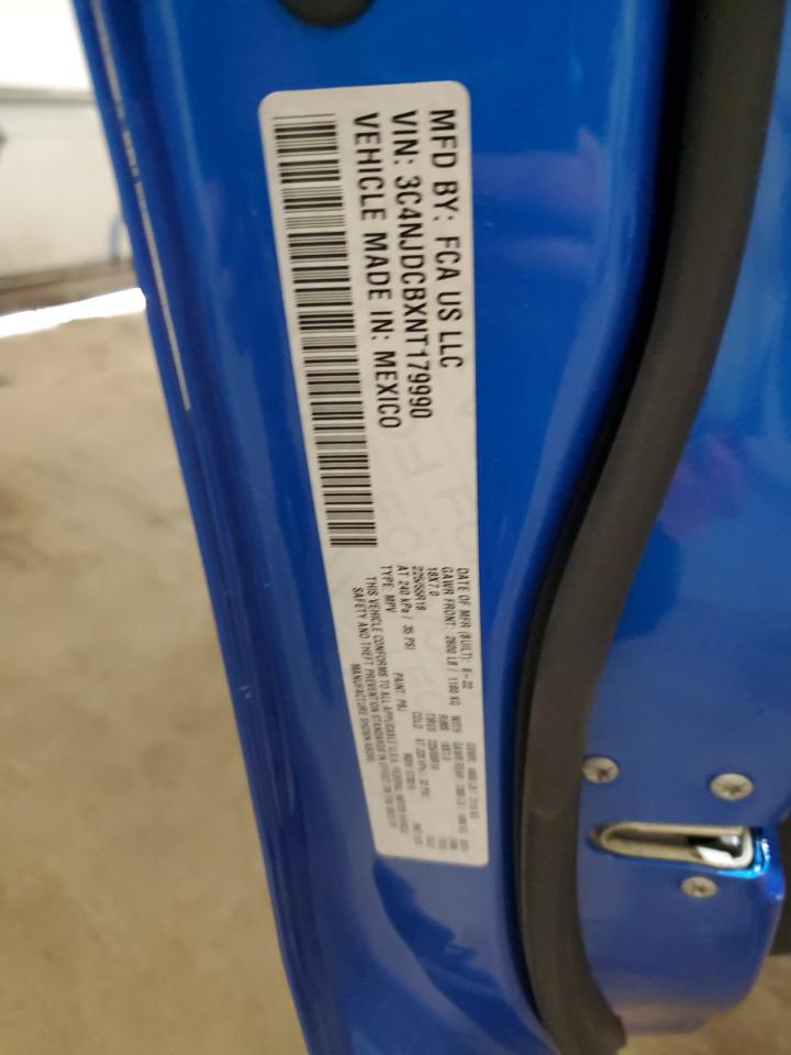 2022 Jeep Compass Limited VIN: 3C4NJDCBXNT179990 Lot: 54587085