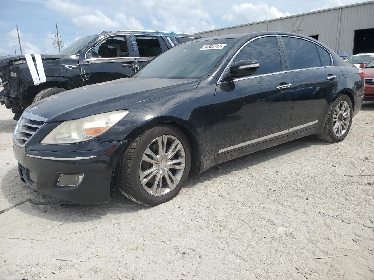 2011 Hyundai Genesis 4.6L de vânzare în Jacksonville, FL - Front End