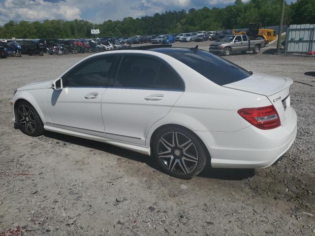 Седани MERCEDES-BENZ C-CLASS 2013 Білий