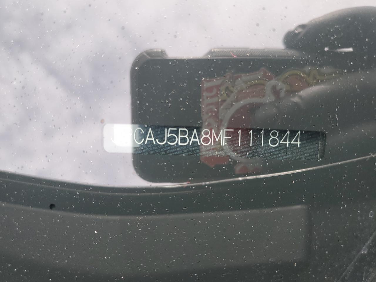 2021 Infiniti Qx50 Luxe VIN: 3PCAJ5BA8MF111844 Lot: 52151355