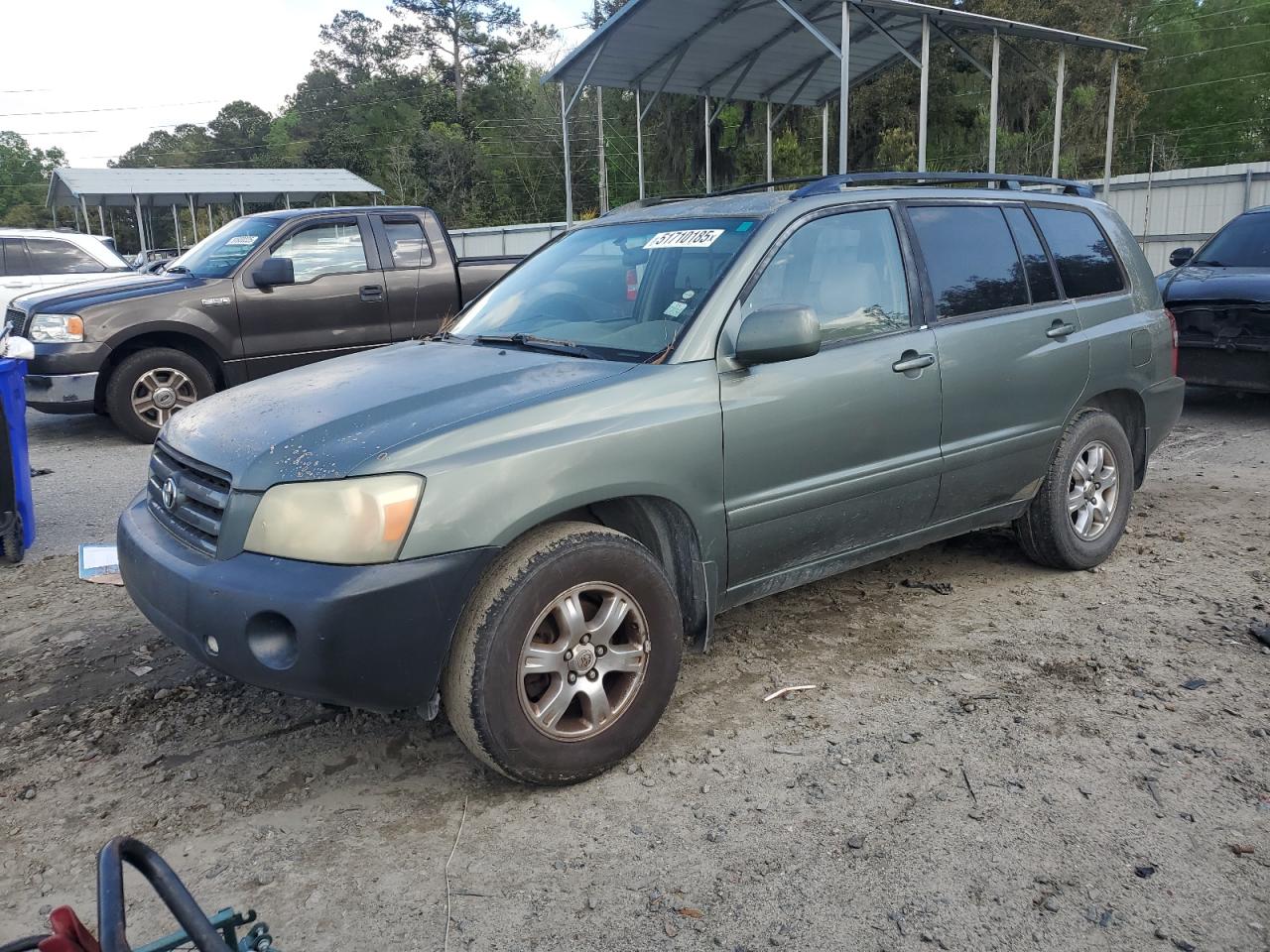 2004 Toyota Highlander Base იყიდება Savannah-ში, GA - Minor Dent/Scratches