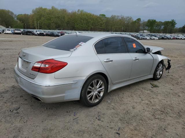  HYUNDAI GENESIS 2012 Сріблястий