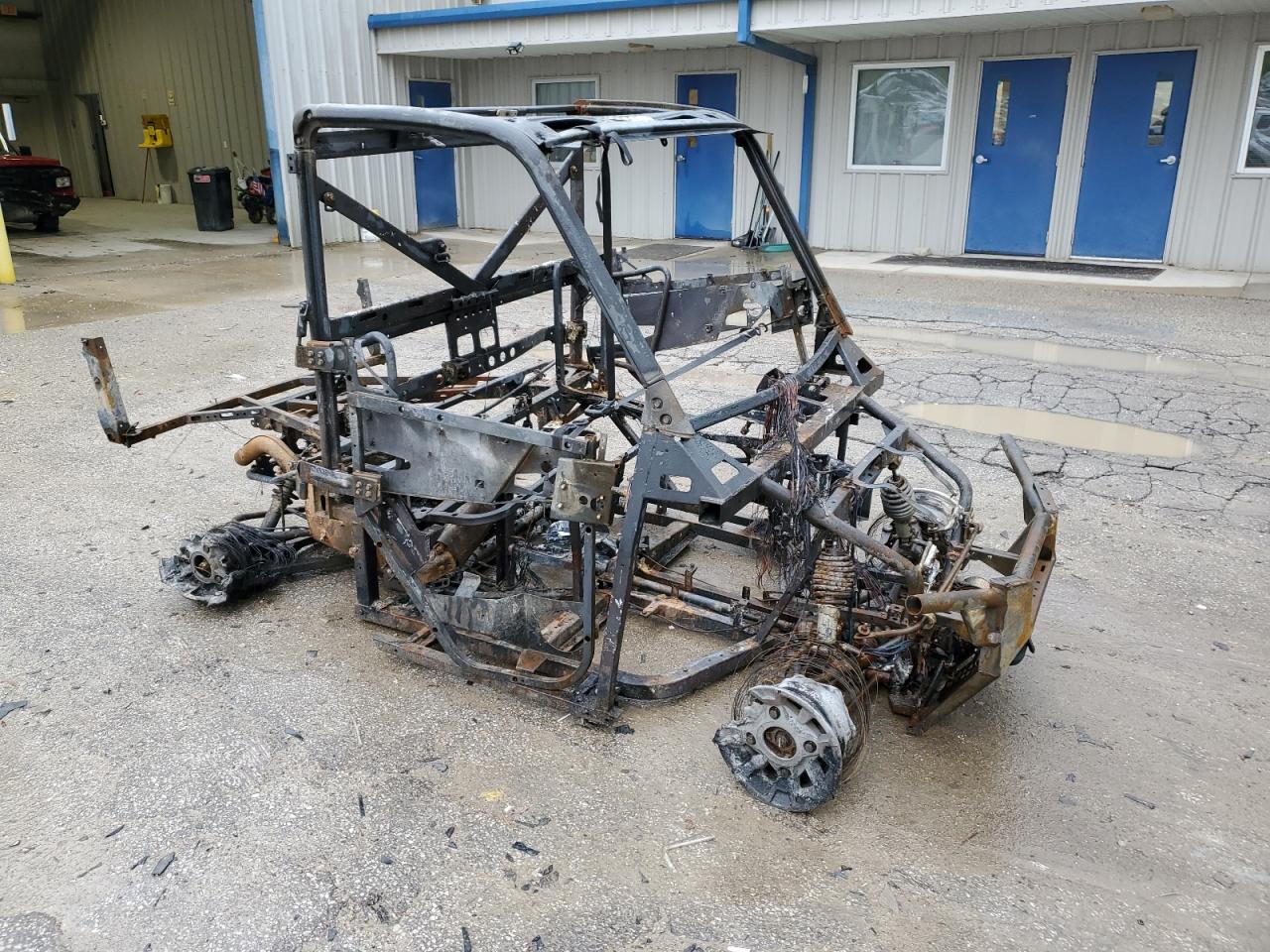 2020 Polaris Ranger Xp 1000 Premium de vânzare în Hurricane, WV - Burn