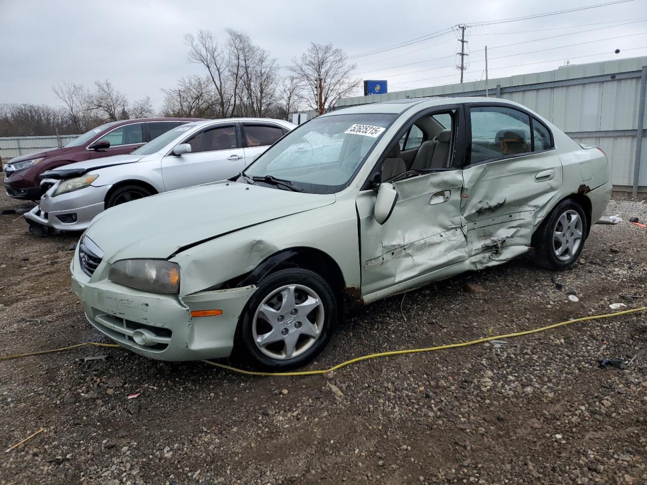 2004 Hyundai Elantra Gls for Sale in Chicago Heights, IL - Side