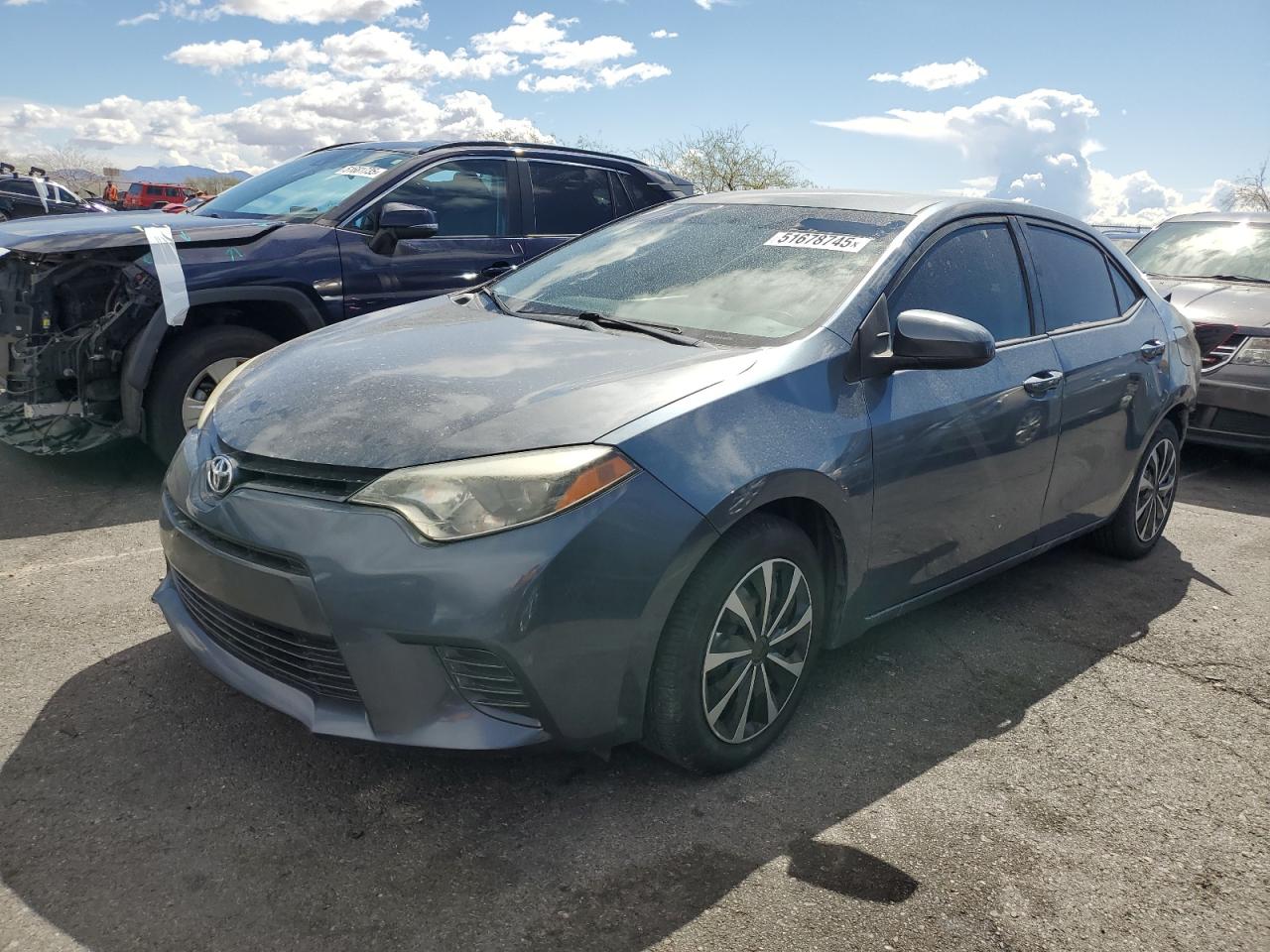2015 Toyota Corolla L zu verkaufen in North Las Vegas, NV - Rear End