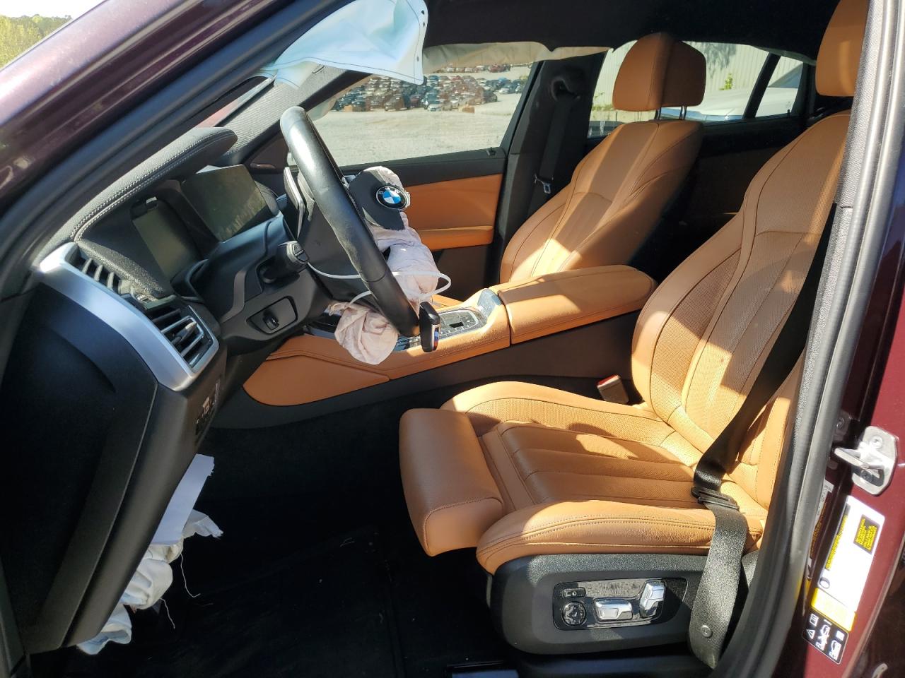 2021 BMW X6 M50I VIN: 5UXCY8C0XM9G19675 Lot: 53111185