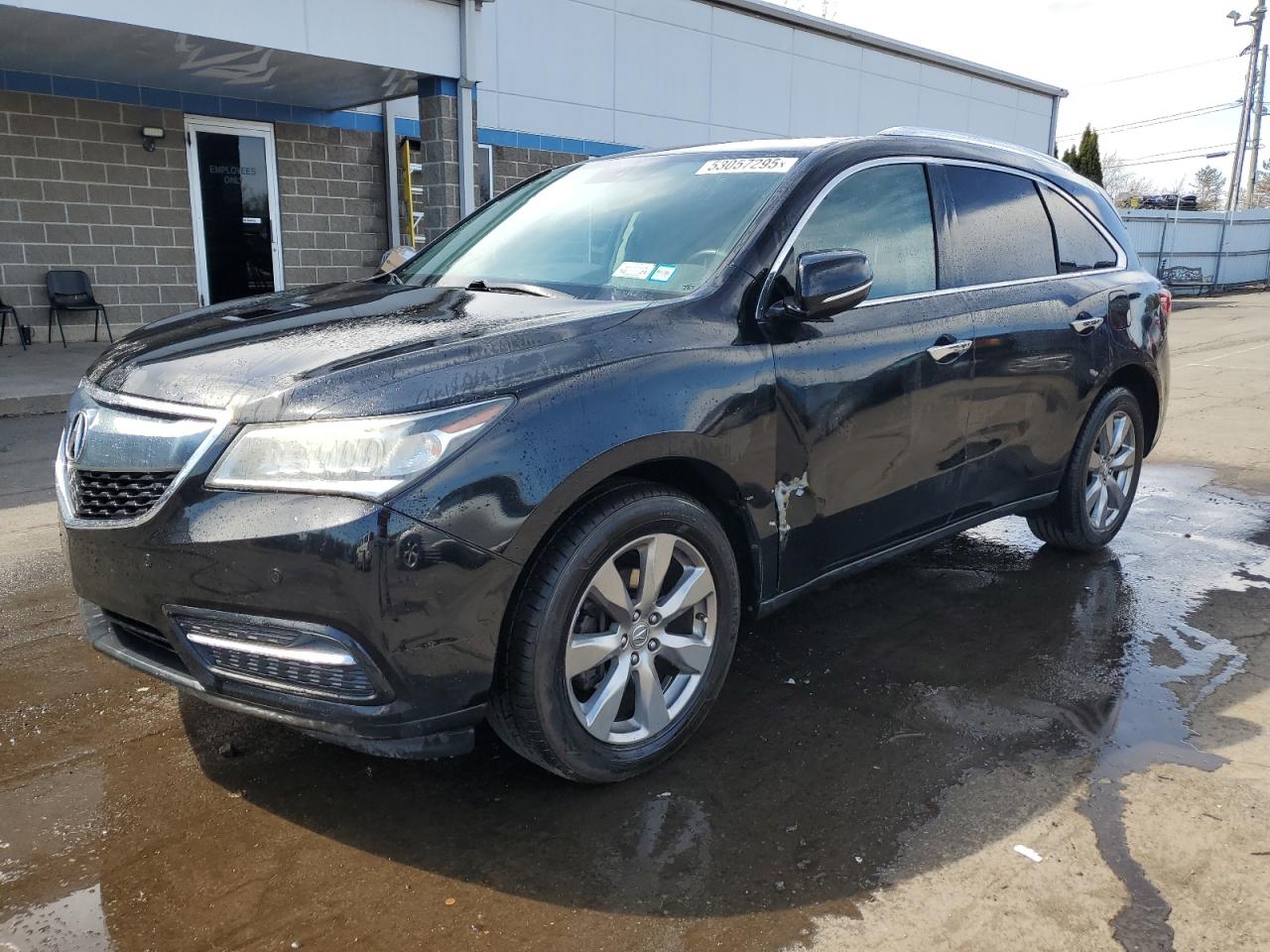2014 Acura Mdx Advance للبيع في New Britain، CT - Front End