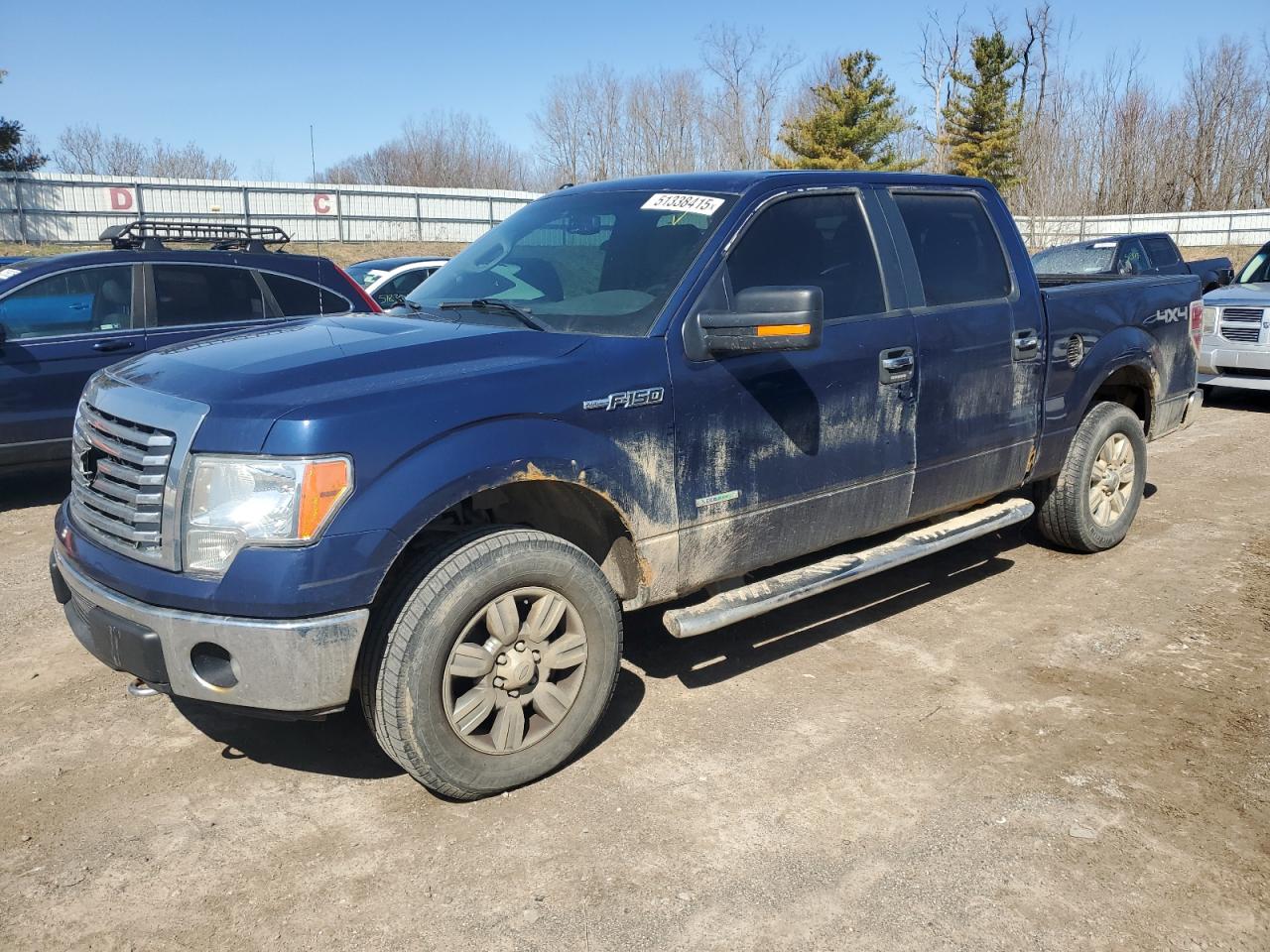 2012 Ford F150 Supercrew იყიდება Davison-ში, MI - Front End