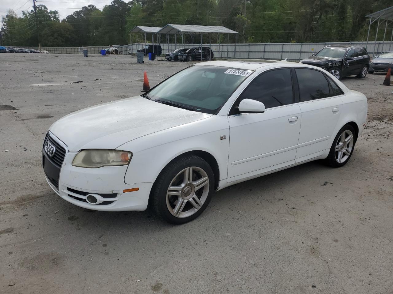 2007 Audi A4 2.0T Quattro de vânzare în Savannah, GA - Side