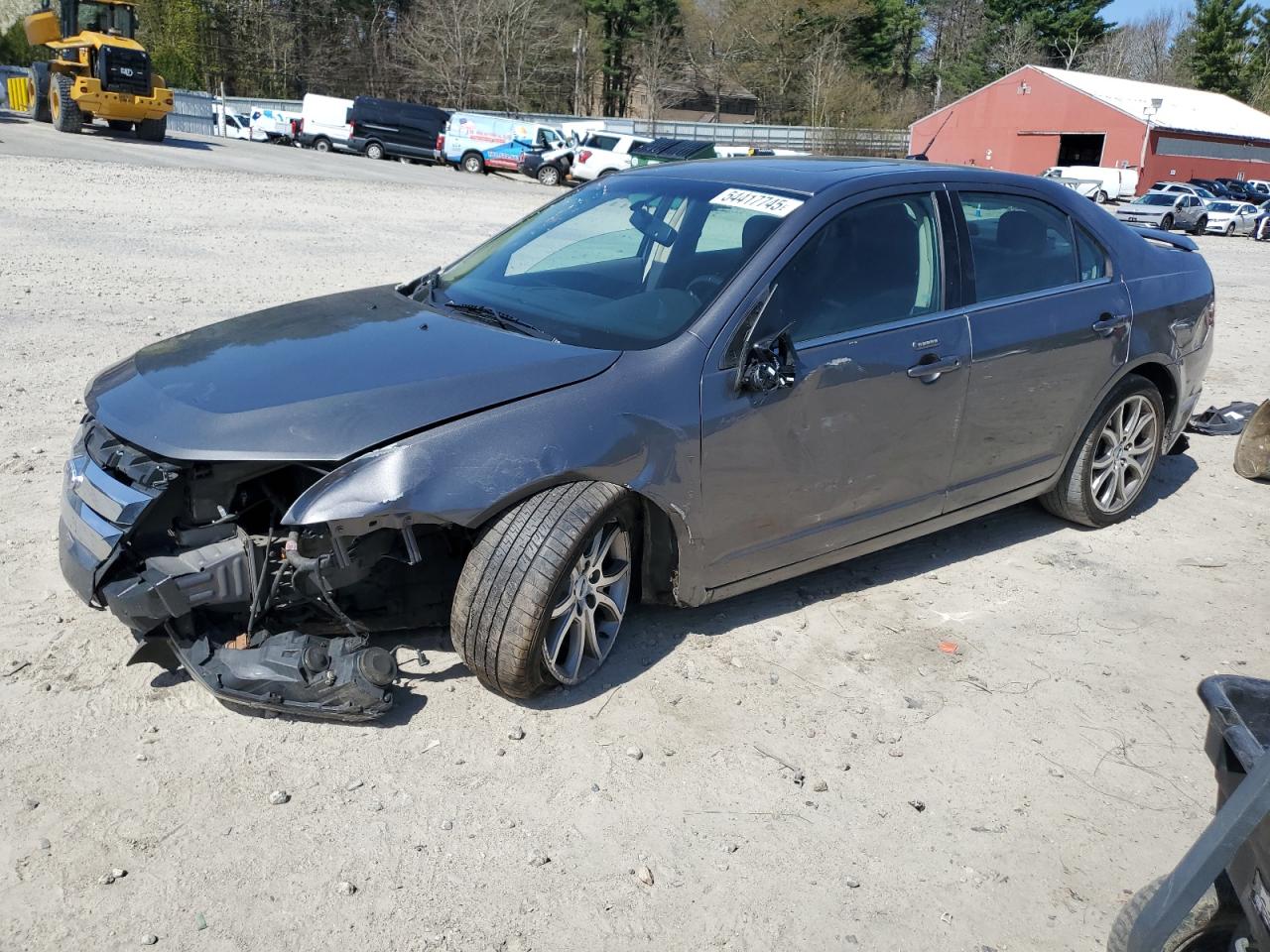 2012 Ford Fusion Sel за продажба в Mendon, MA - Front End