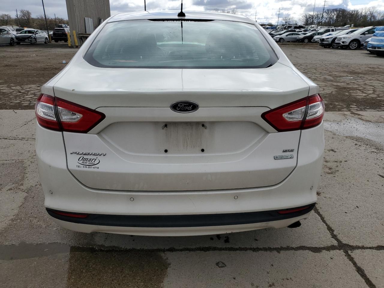 2014 Ford Fusion Se VIN: 1FA6P0HD0E5374699 Lot: 53151755