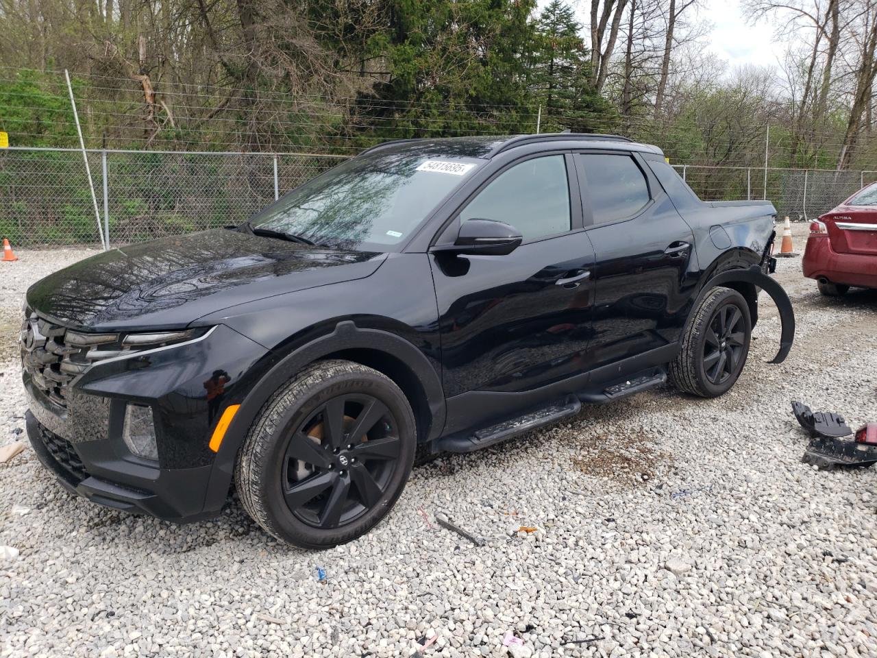 2024 Hyundai Santa Cruz Night на продаже в Northfield, OH - Rear End