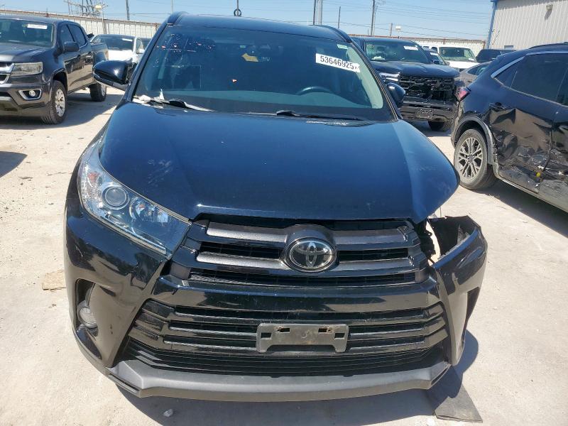  TOYOTA HIGHLANDER 2018 Black