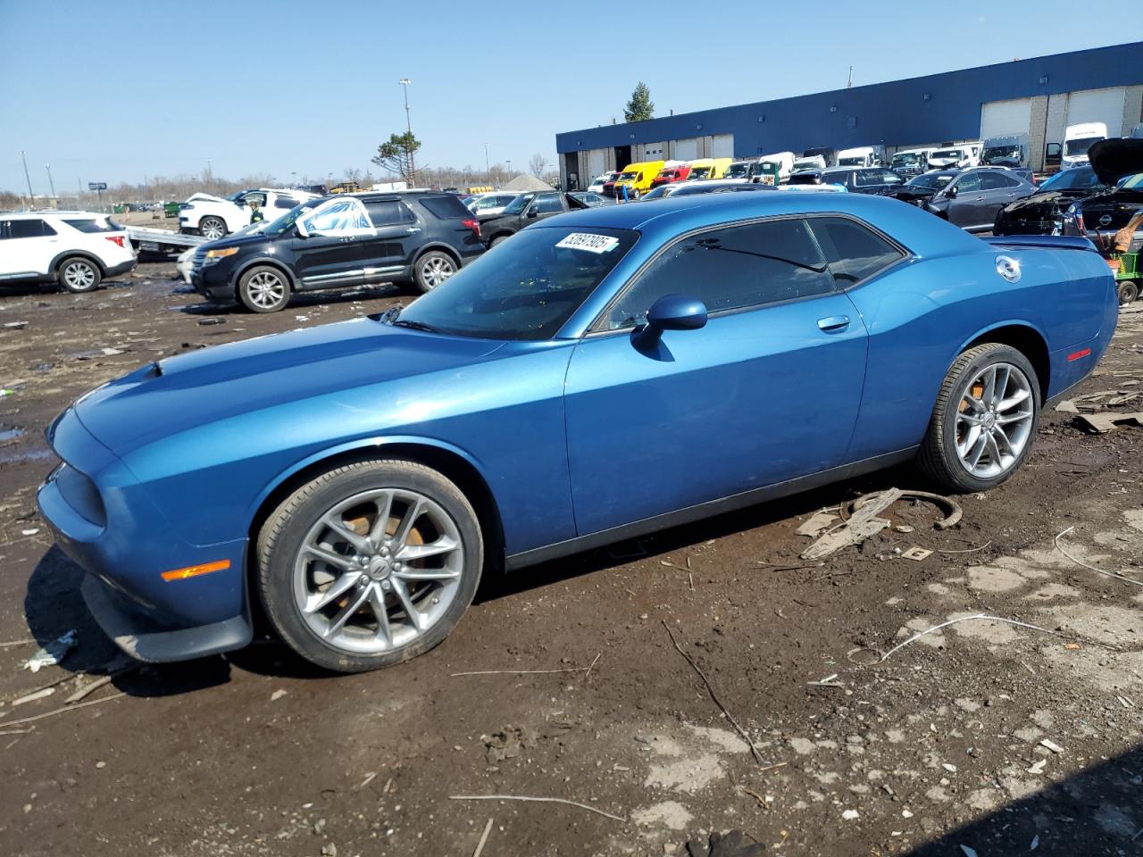 2021 Dodge Challenger Gt იყიდება Woodhaven-ში, MI - Water/Flood