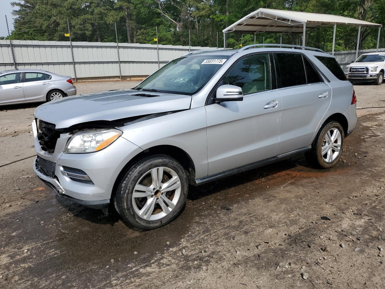 2013 Mercedes-Benz Ml 350 en Venta en Austell, GA - Front End