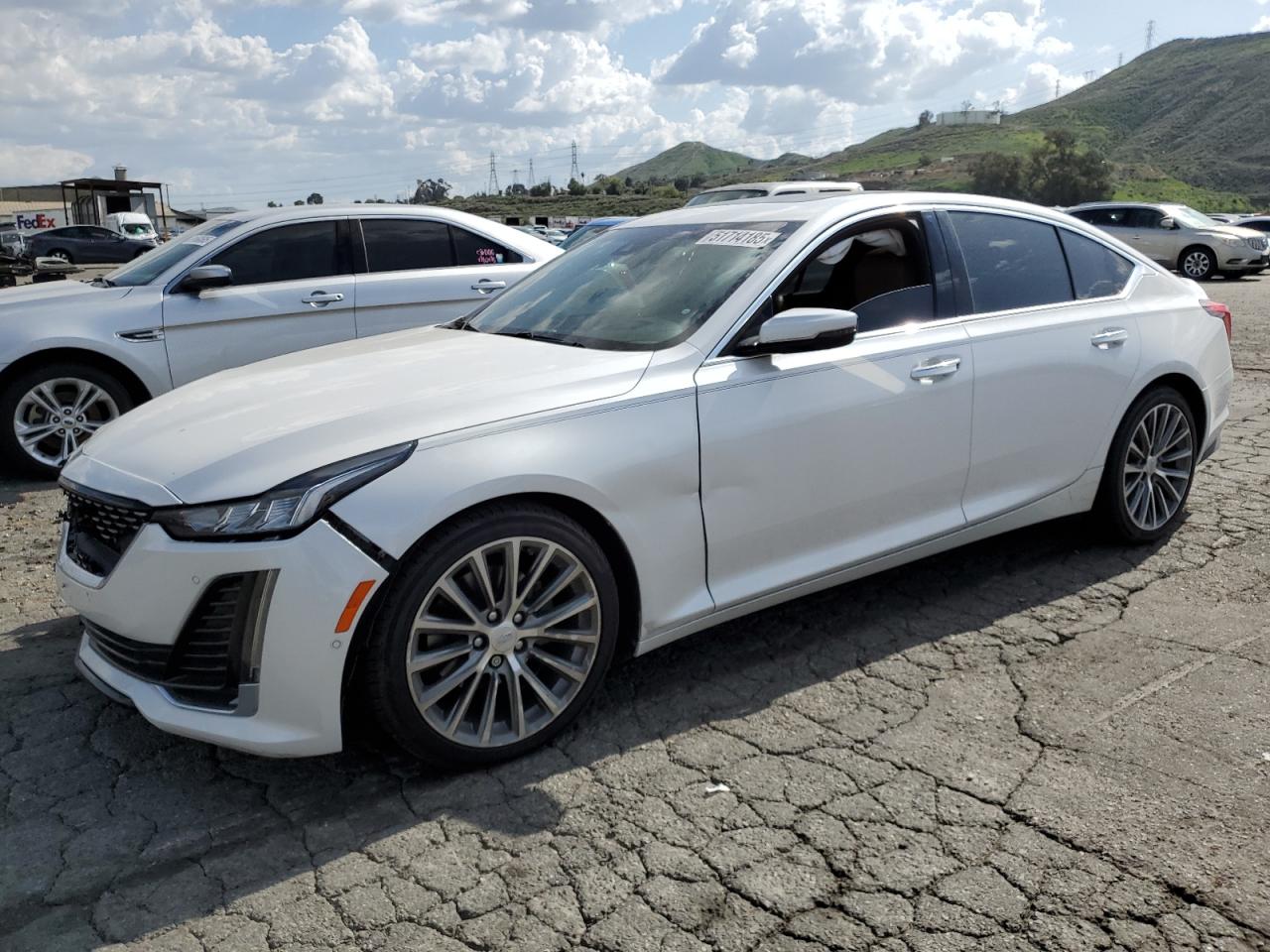2020 Cadillac Ct5 Premium Luxury للبيع في Colton، CA - Front End