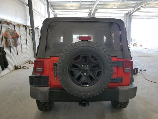  JEEP WRANGLER 2015 Czerwony