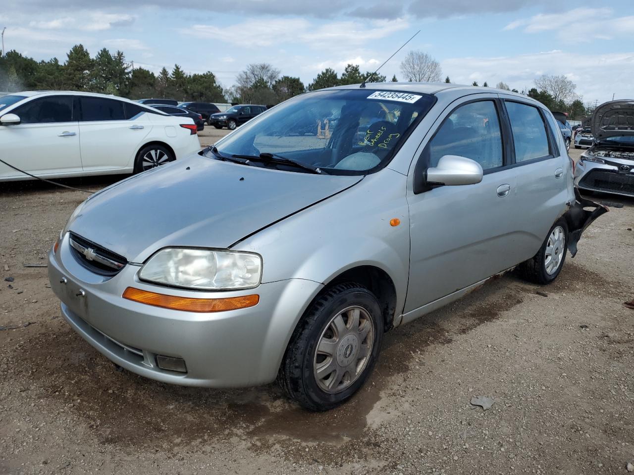 2005 Chevrolet Aveo Base na sprzedaż w Elgin, IL - Rear End