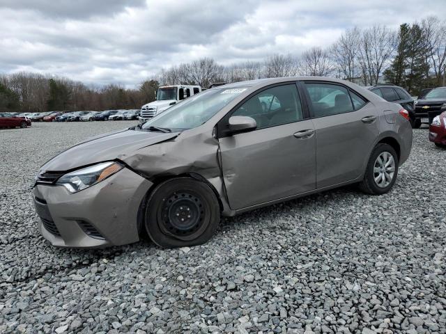  TOYOTA COROLLA 2015 tan