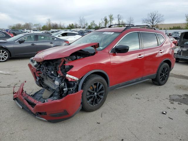  NISSAN ROGUE 2017 Красный