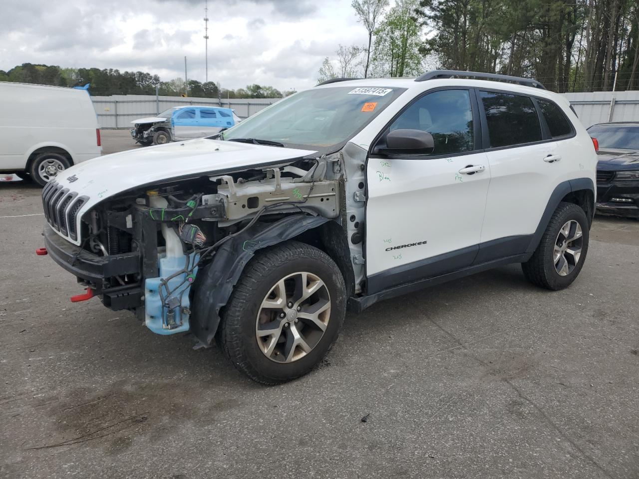 2015 Jeep Cherokee Trailhawk de vânzare în Dunn, NC - Front End