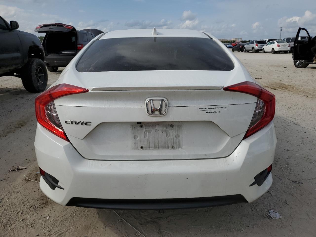 2018 Honda Civic Ex VIN: JHMFC1F35JX028392 Lot: 54684145