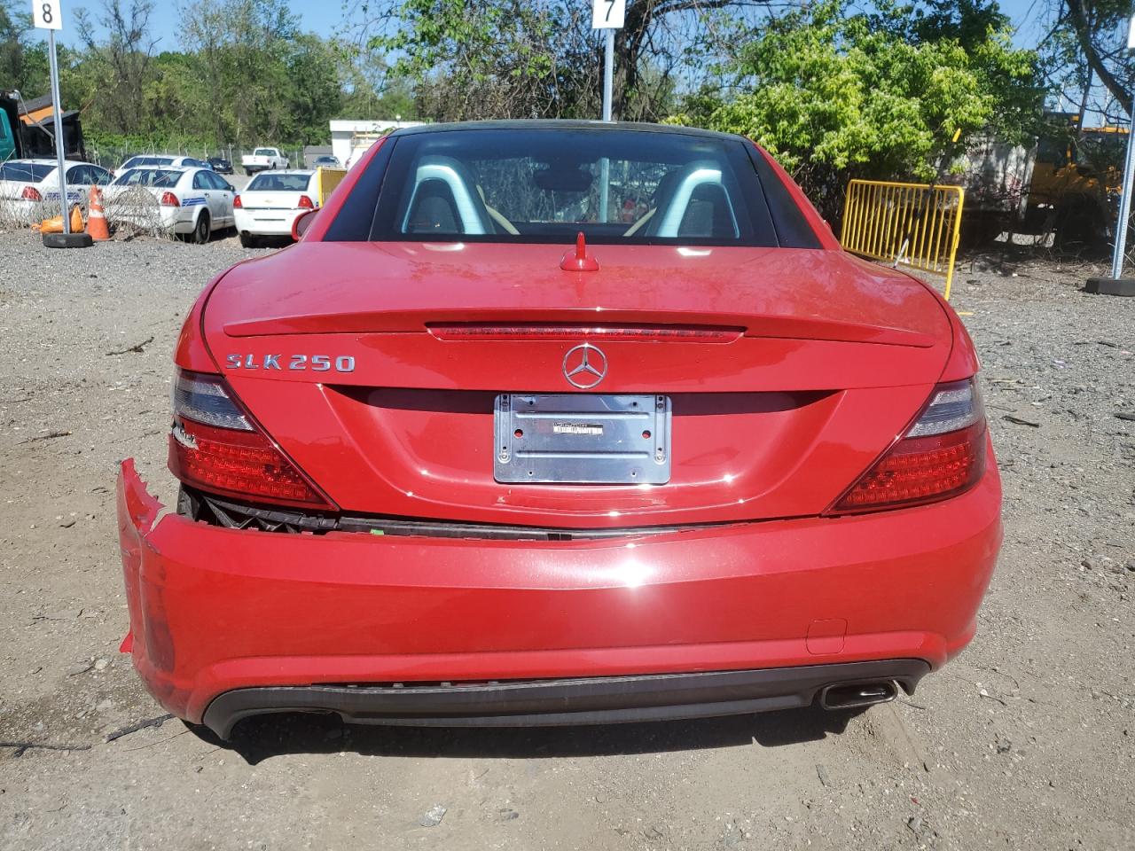 2013 Mercedes-Benz Slk 250 VIN: WDDPK4HA6DF051329 Lot: 54751565