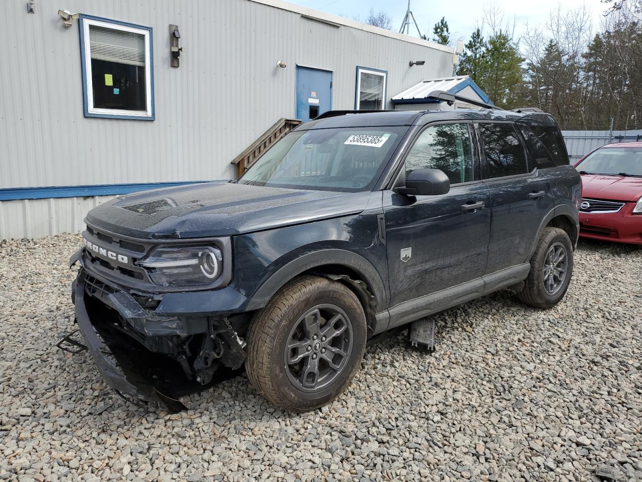 2022 Ford Bronco Sport Big Bend na sprzedaż w Lyman, ME - Undercarriage