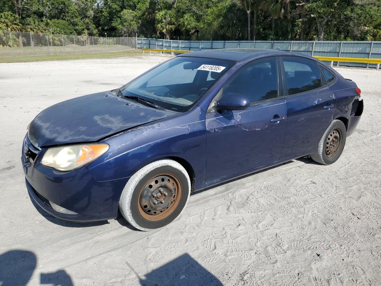 2010 Hyundai Elantra Blue за продажба в Fort Pierce, FL - Front End