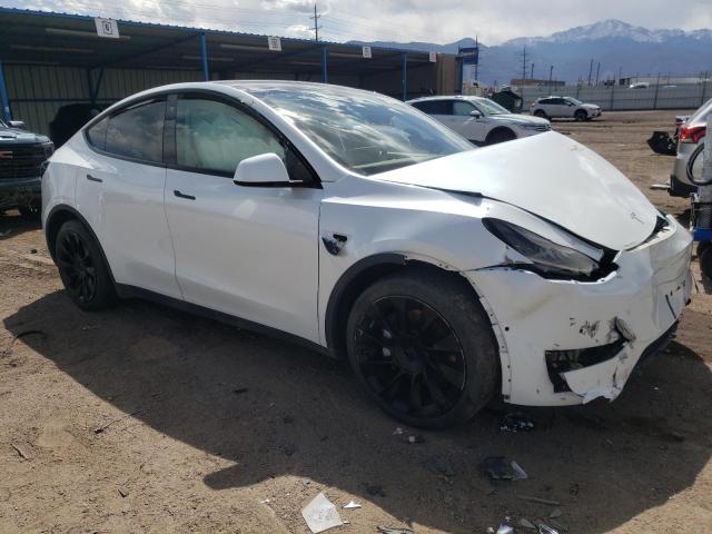  TESLA MODEL Y 2021 Белы