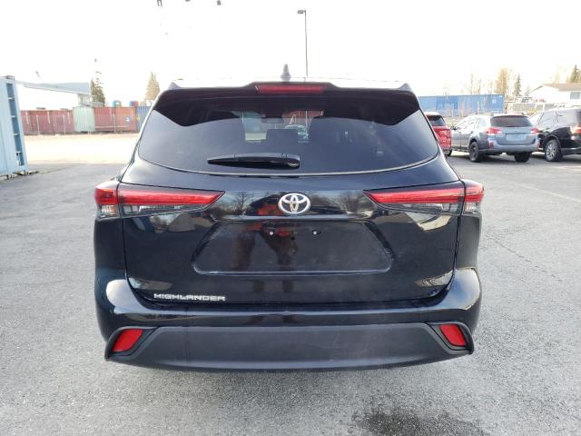  TOYOTA HIGHLANDER 2022 Black