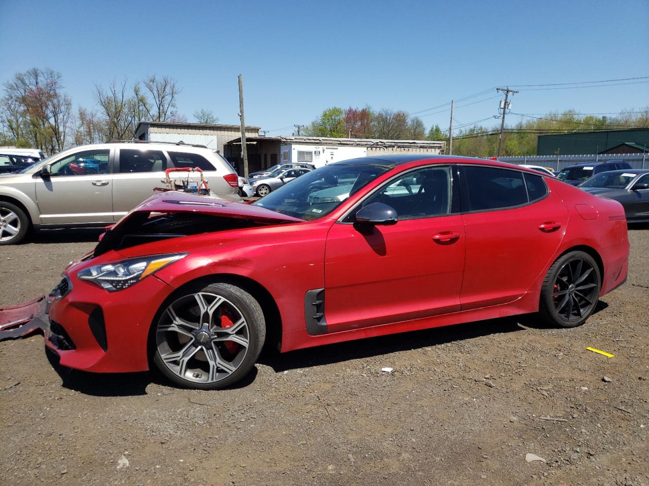 2018 Kia Stinger Gt2 VIN: KNAE55LC3J6019972 Lot: 54849495